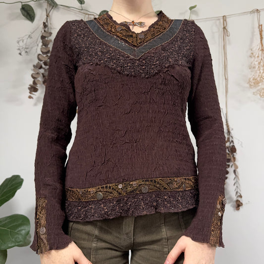 Earthy top - size M