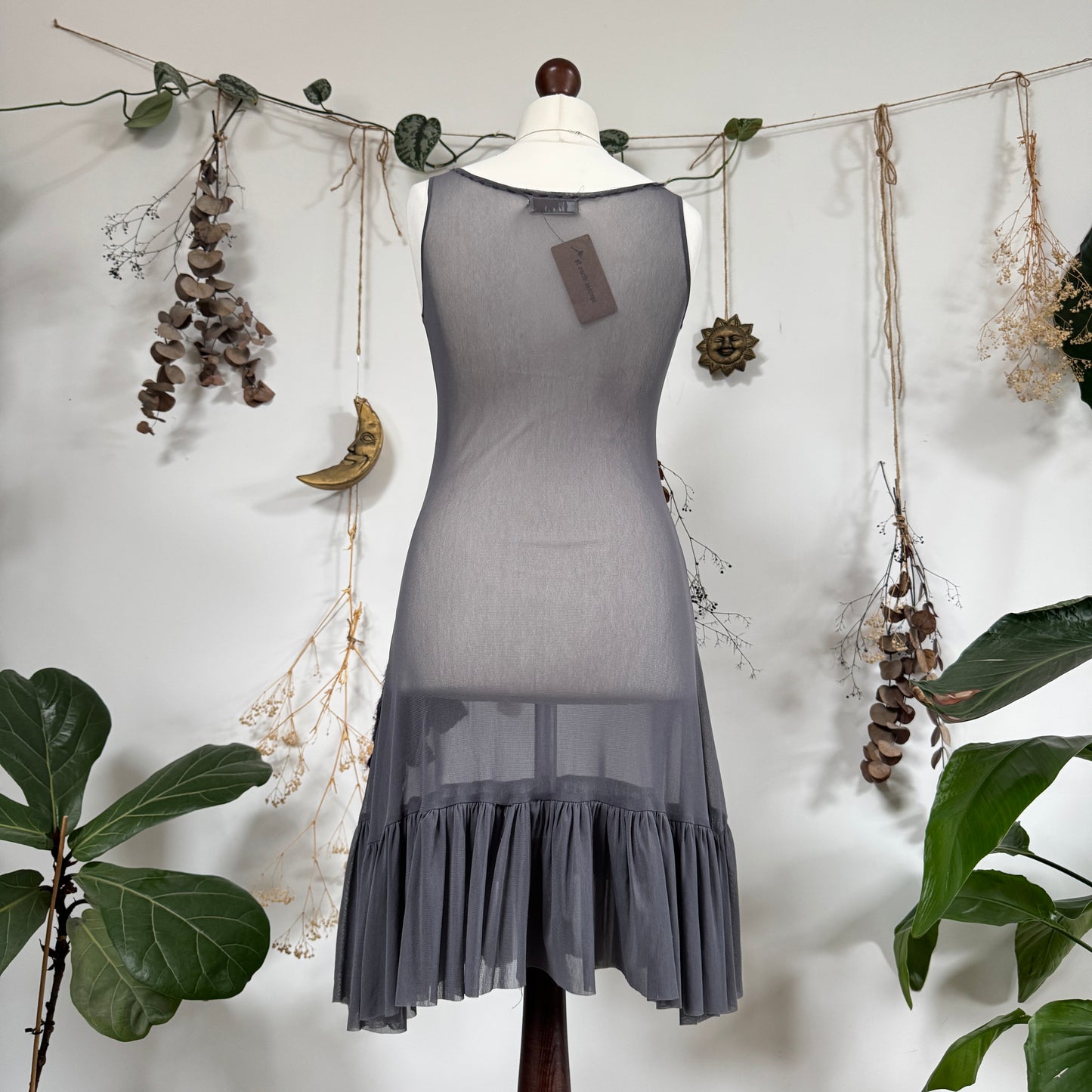 Sheer mesh dress - size S/M