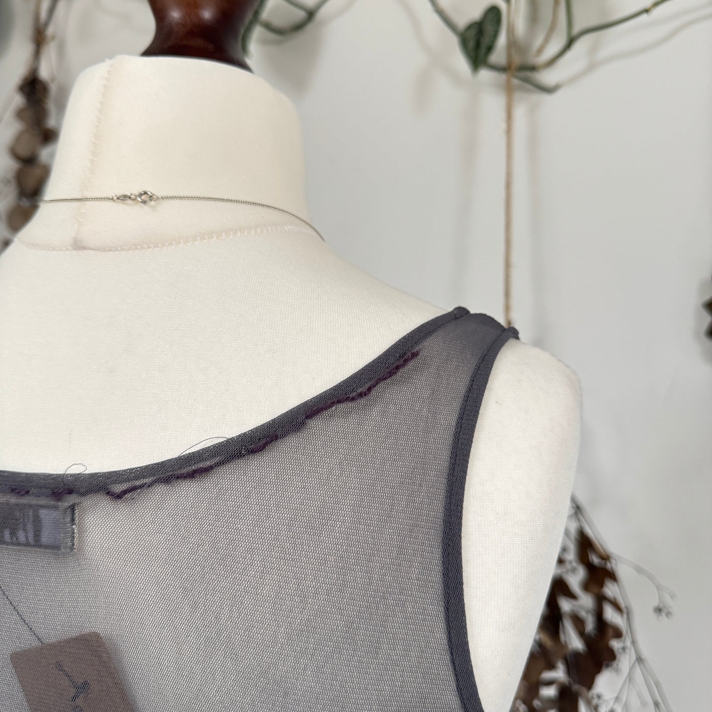 Sheer mesh dress - size S/M