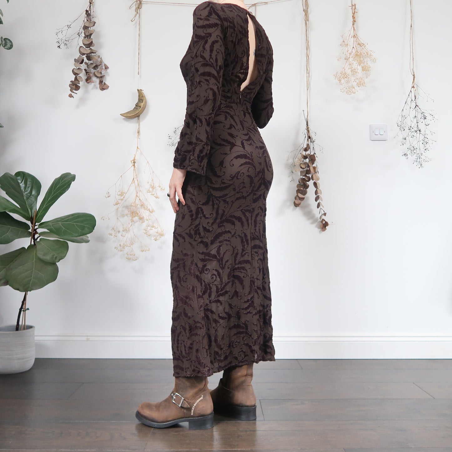 Brown dream dress - size S