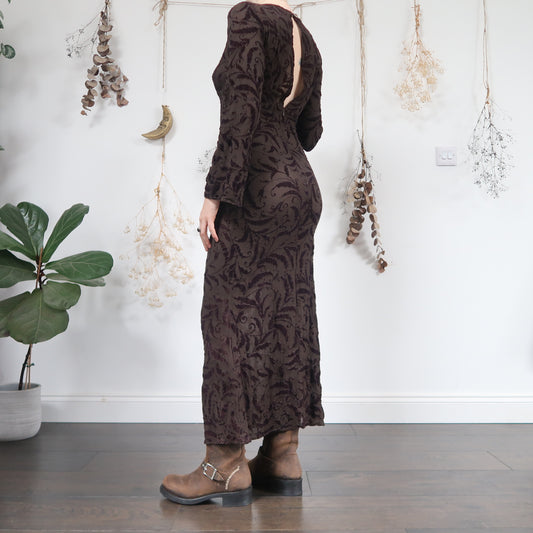 Brown dream dress - size S