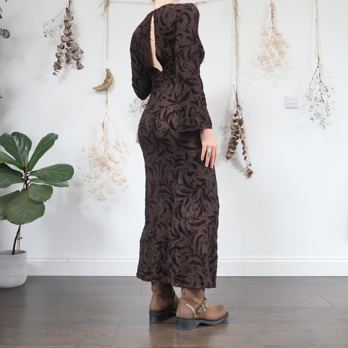 Brown dream dress - size S
