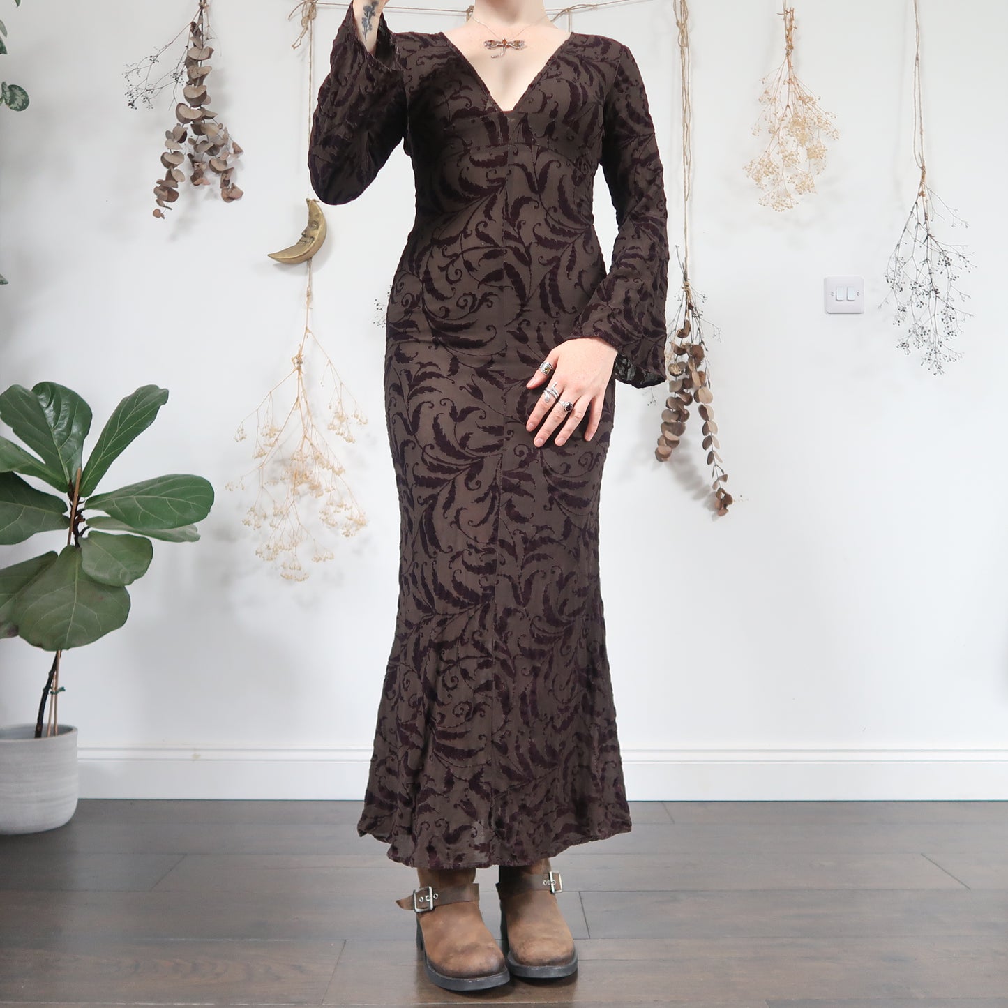 Brown dream dress - size S