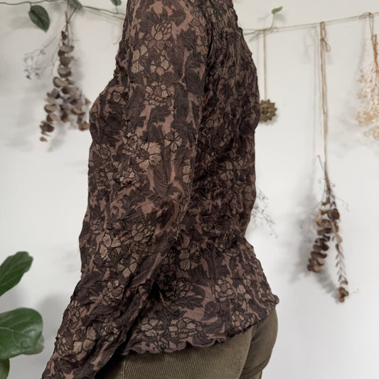 Brown blouse - size M/L