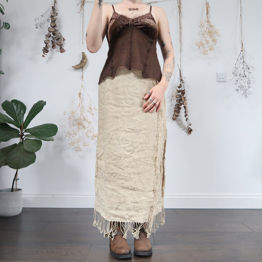 Linen skirt - size M