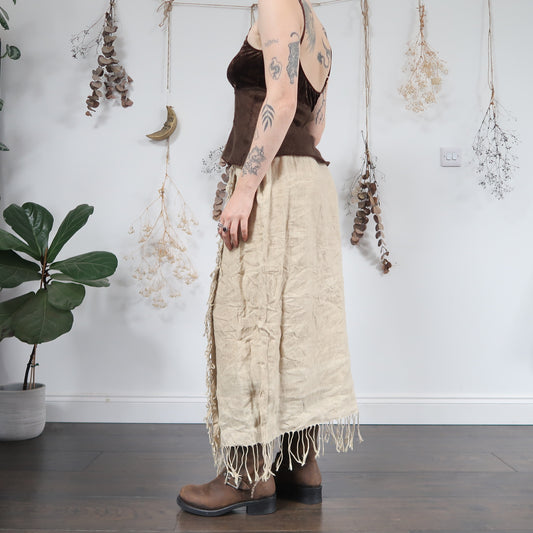 Linen skirt - size M