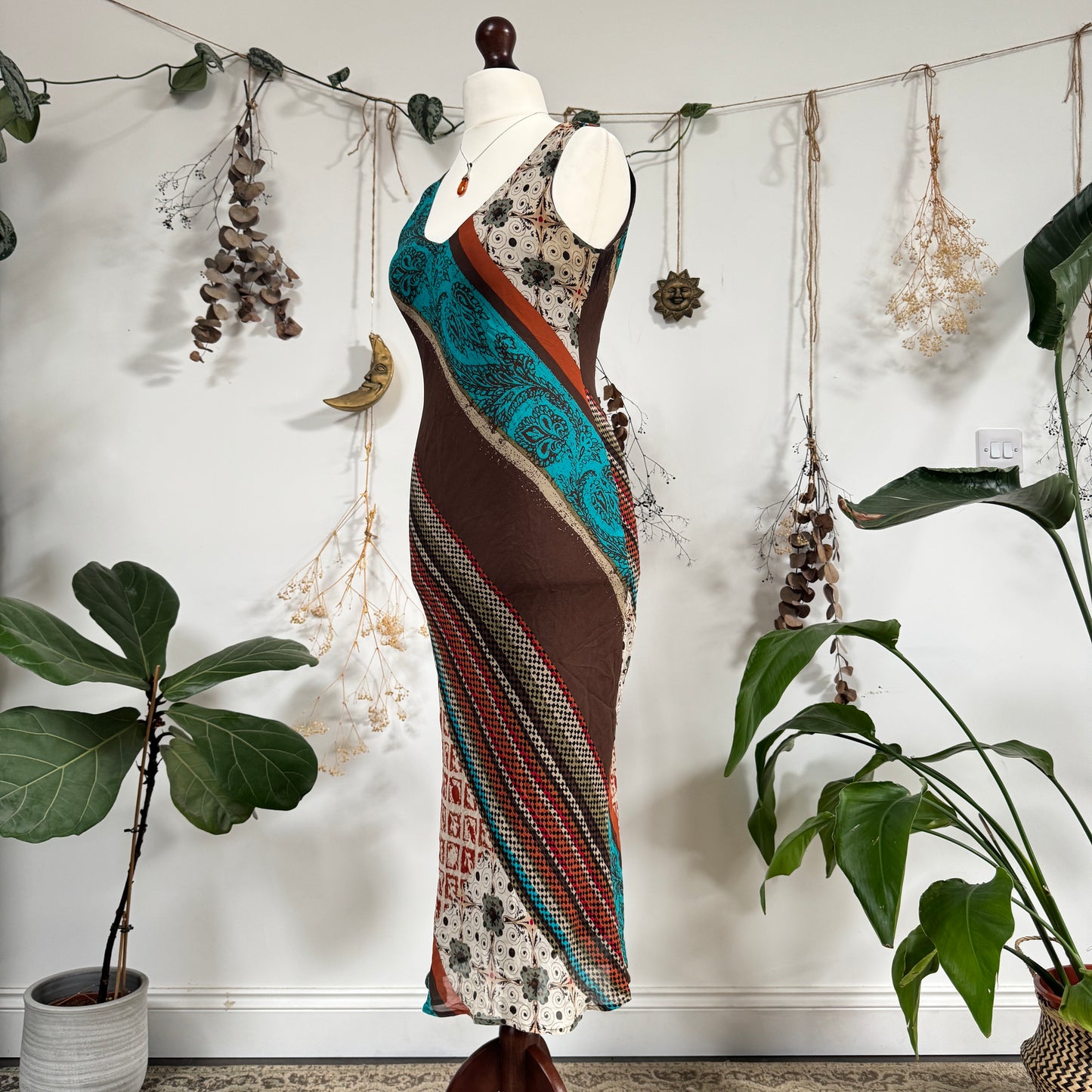 Silk dress - size S/M