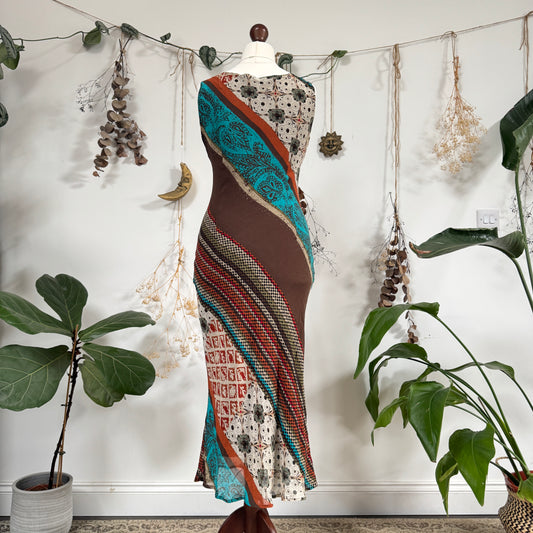 Silk dress - size S/M