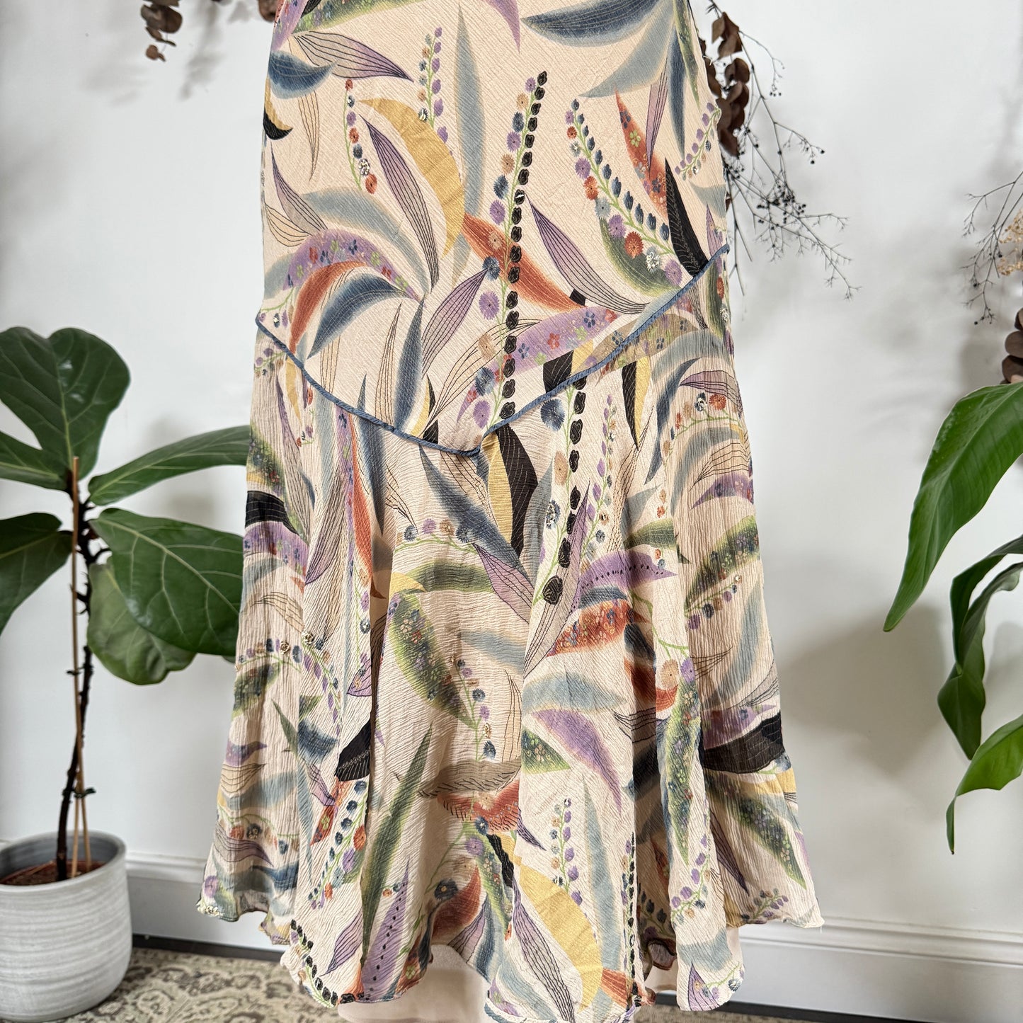 Silk dress - size S/M