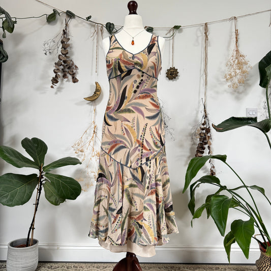 Silk dress - size S/M