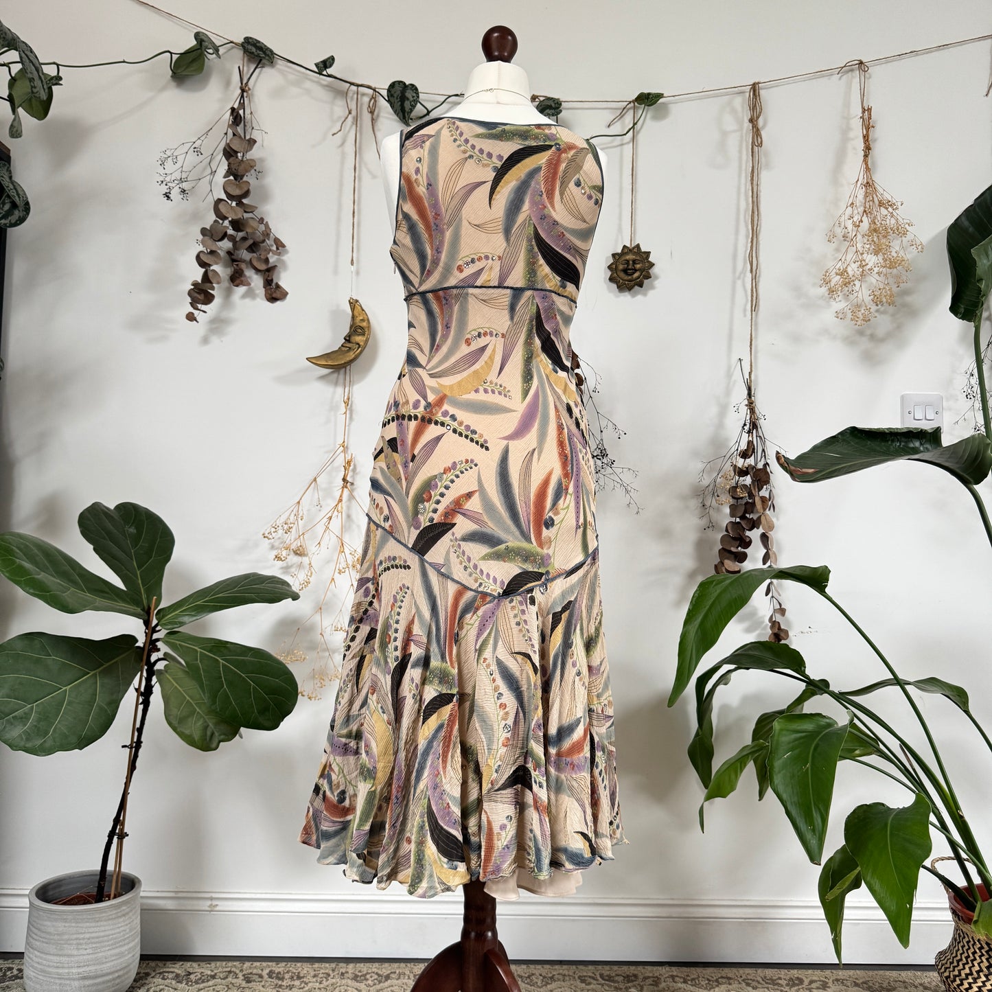 Silk dress - size S/M