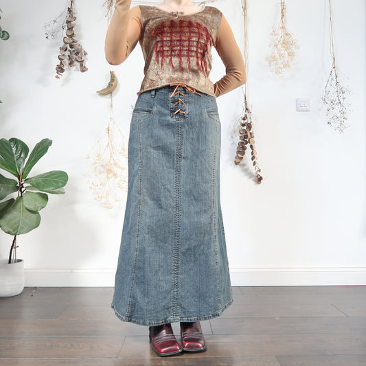 Denim skirt - size L