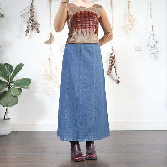 Denim skirt - size L/XL