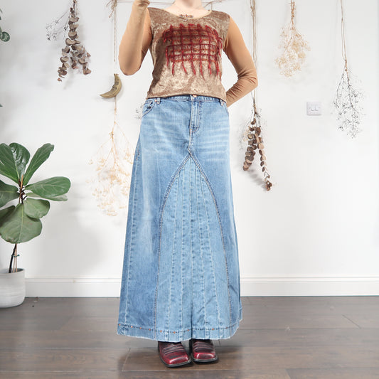 Denim skirt - size XL