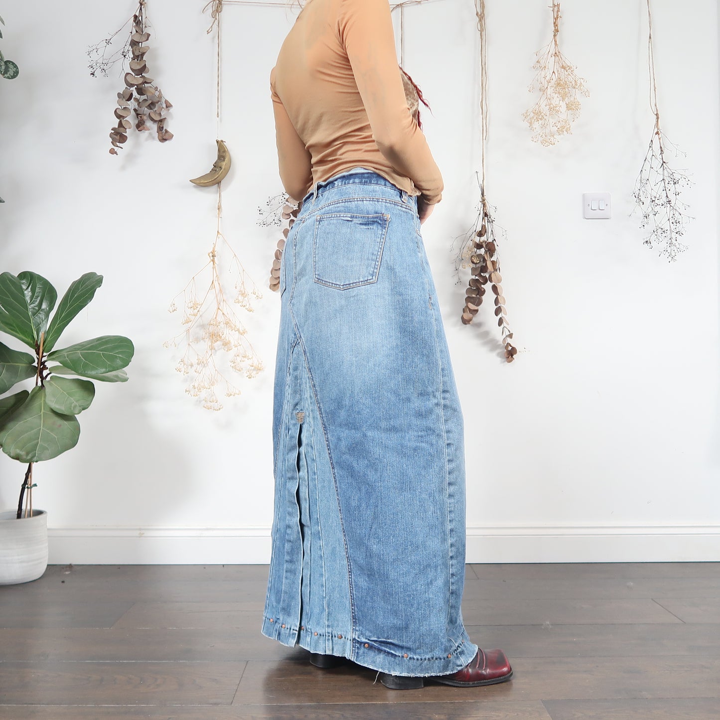 Denim skirt - size XL