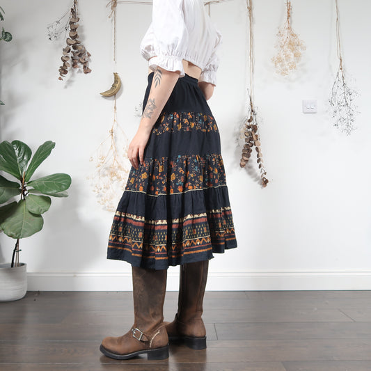 Cottage midi skirt - size S