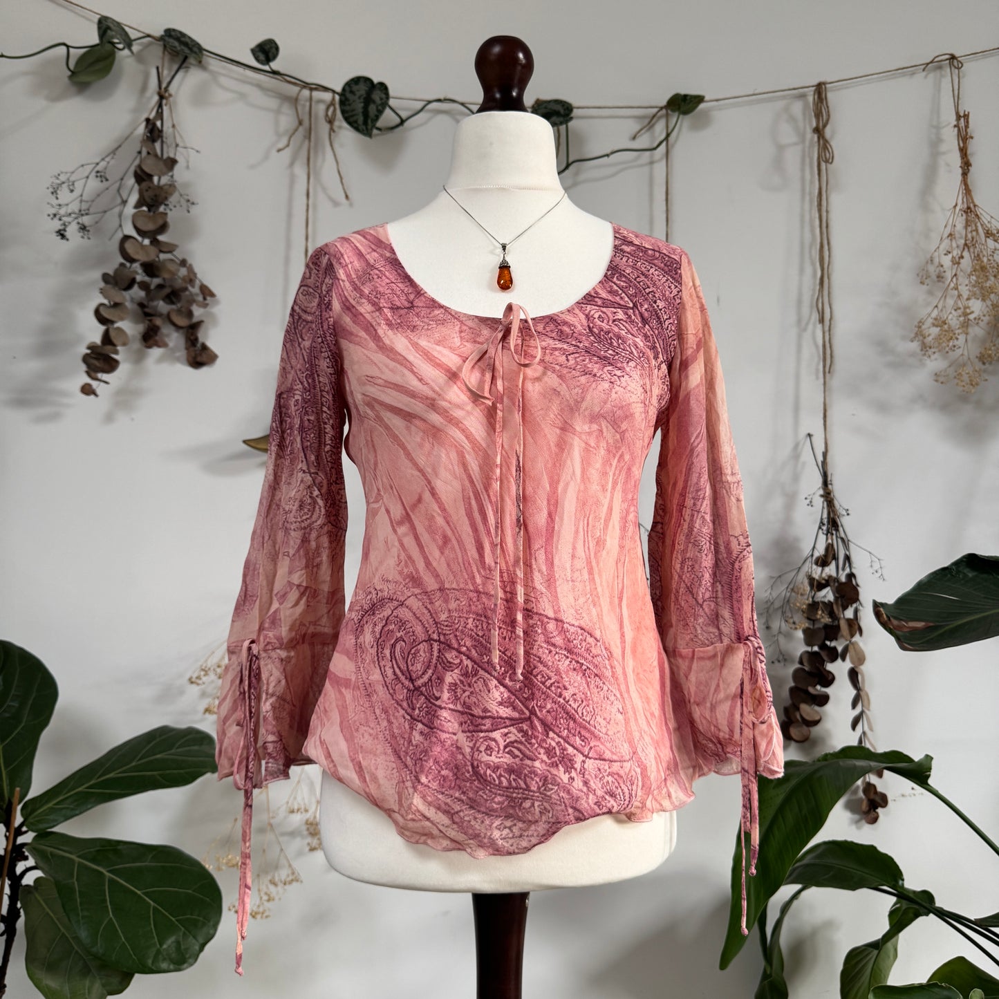 Pink blouse - size M