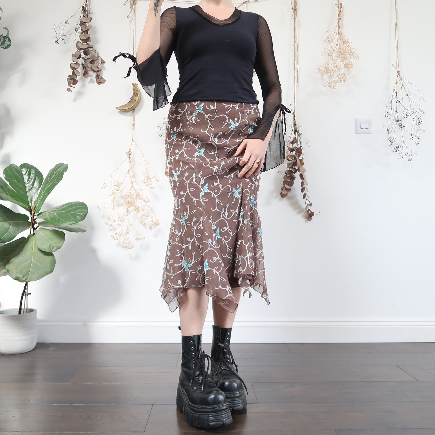 Whimsy midi skirt - size S/M