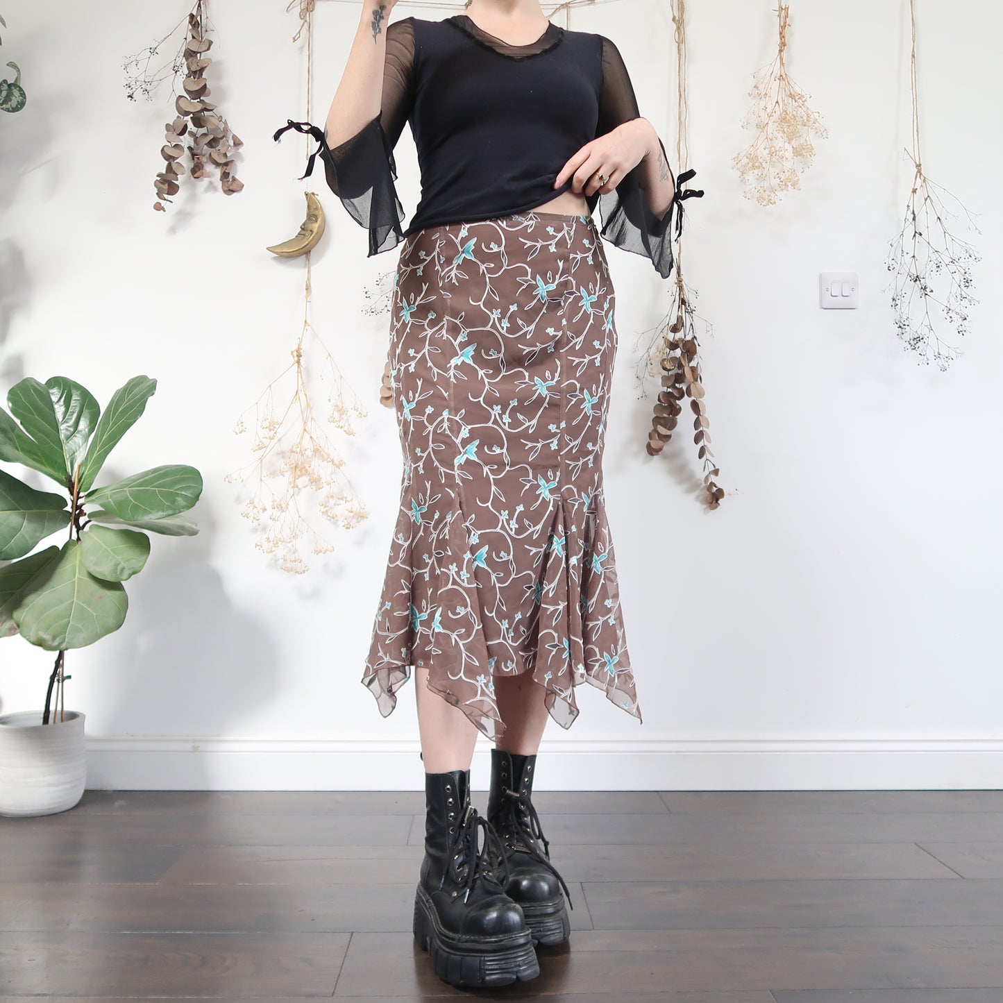 Whimsy midi skirt - size S/M