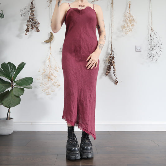 Linen dress - size L