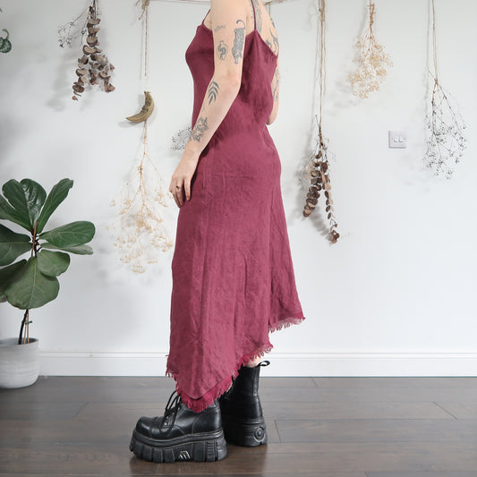 Linen dress - size L