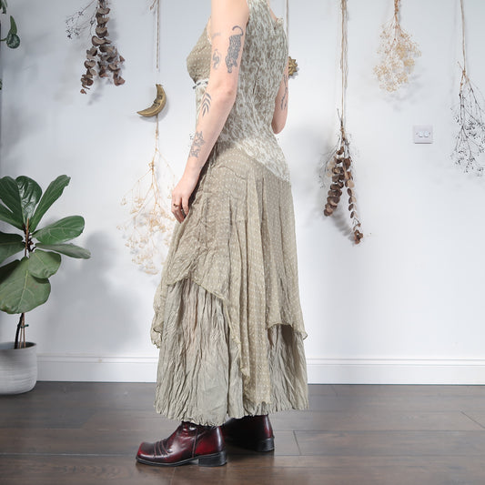 Delicate sage dress - size M