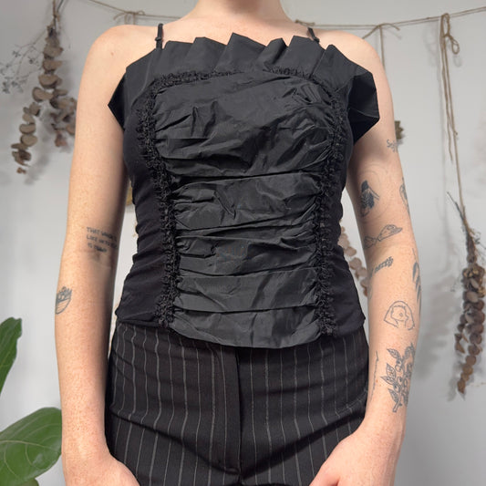 Black cami - size S