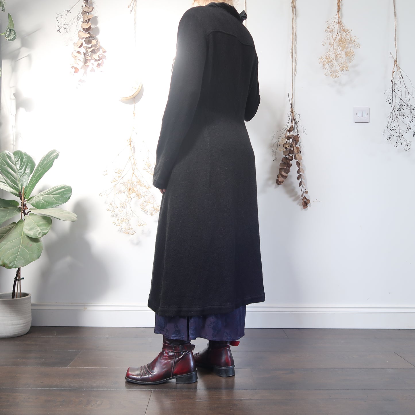 Black coat - size M/L