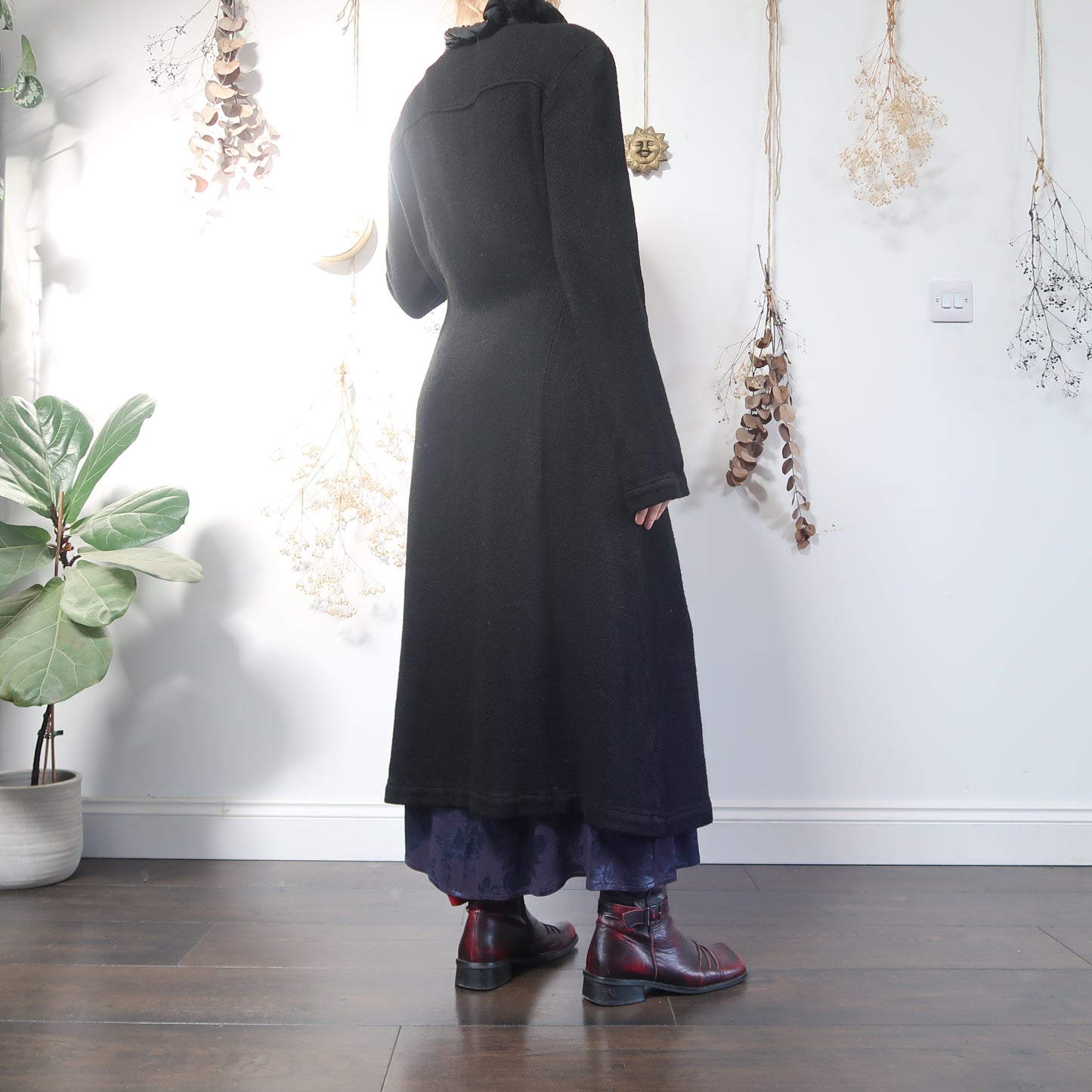 Black coat - size M/L