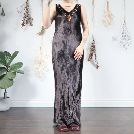 Velvet dress - size M