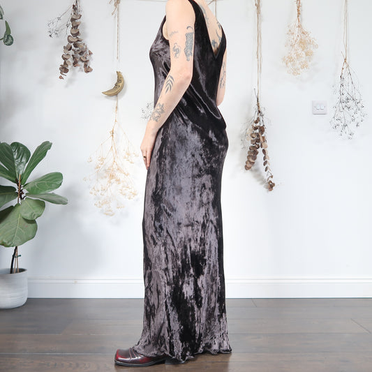 Velvet dress - size M