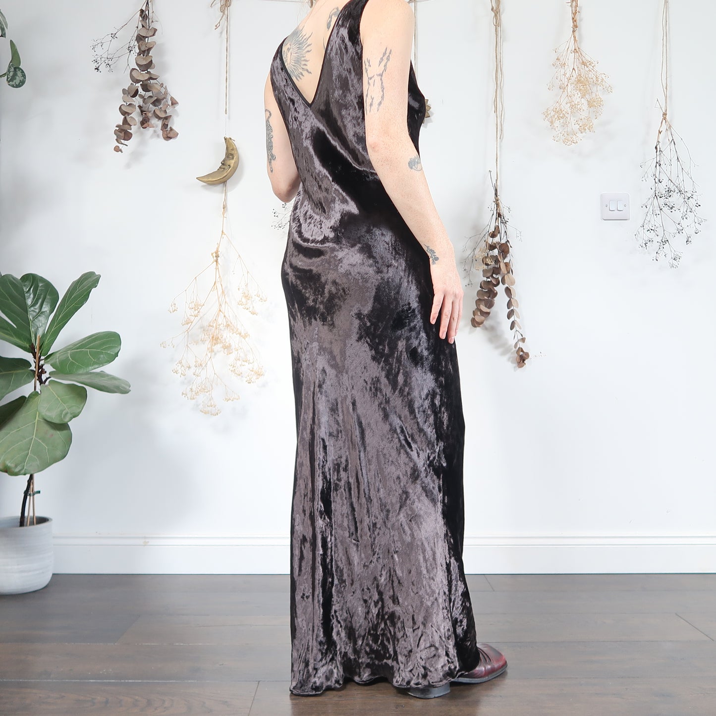Velvet dress - size M