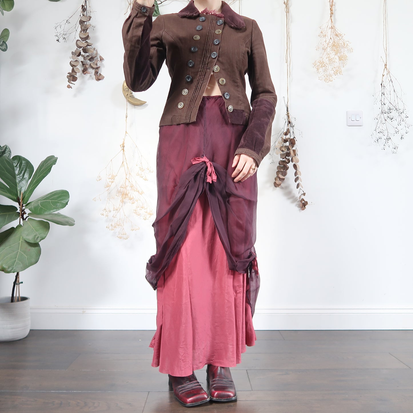 Draped skirt - size S/M