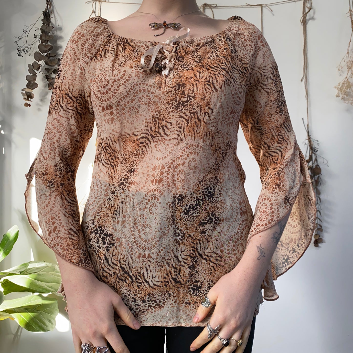 Earthy blouse - size M/L
