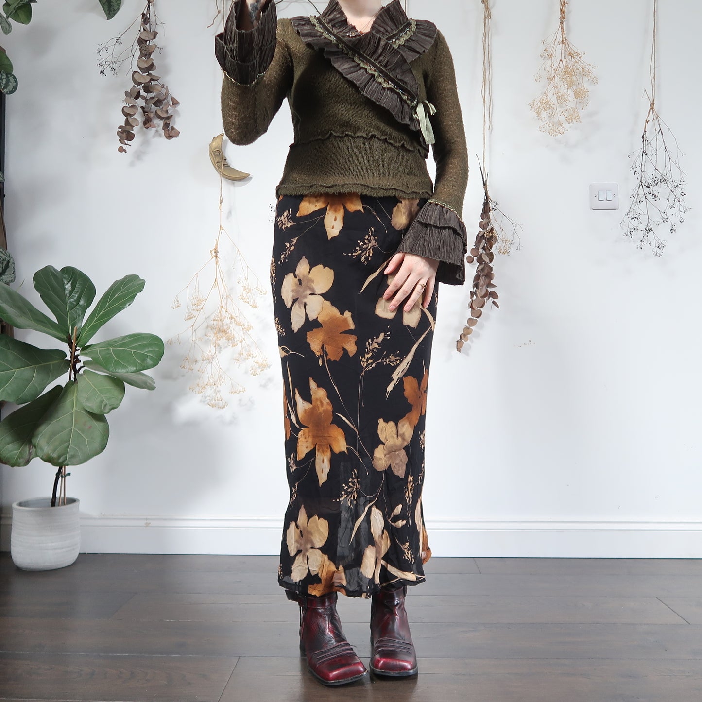 Autumnal skirt - size L