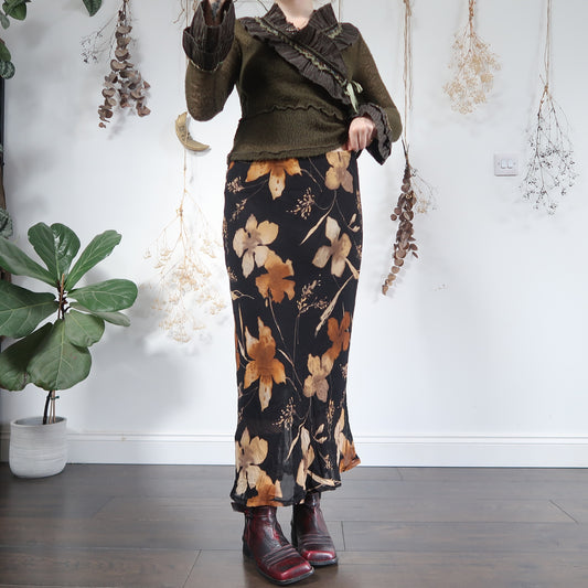 Autumnal skirt - size L