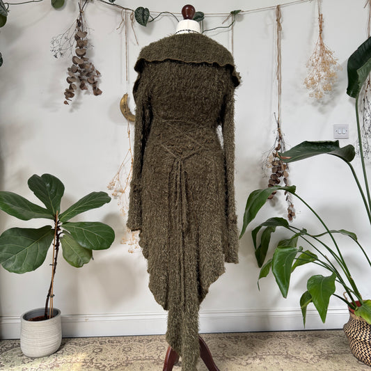 Zone Bleue khaki cardigan - size S