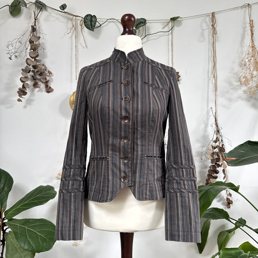 Striped jacket - size M