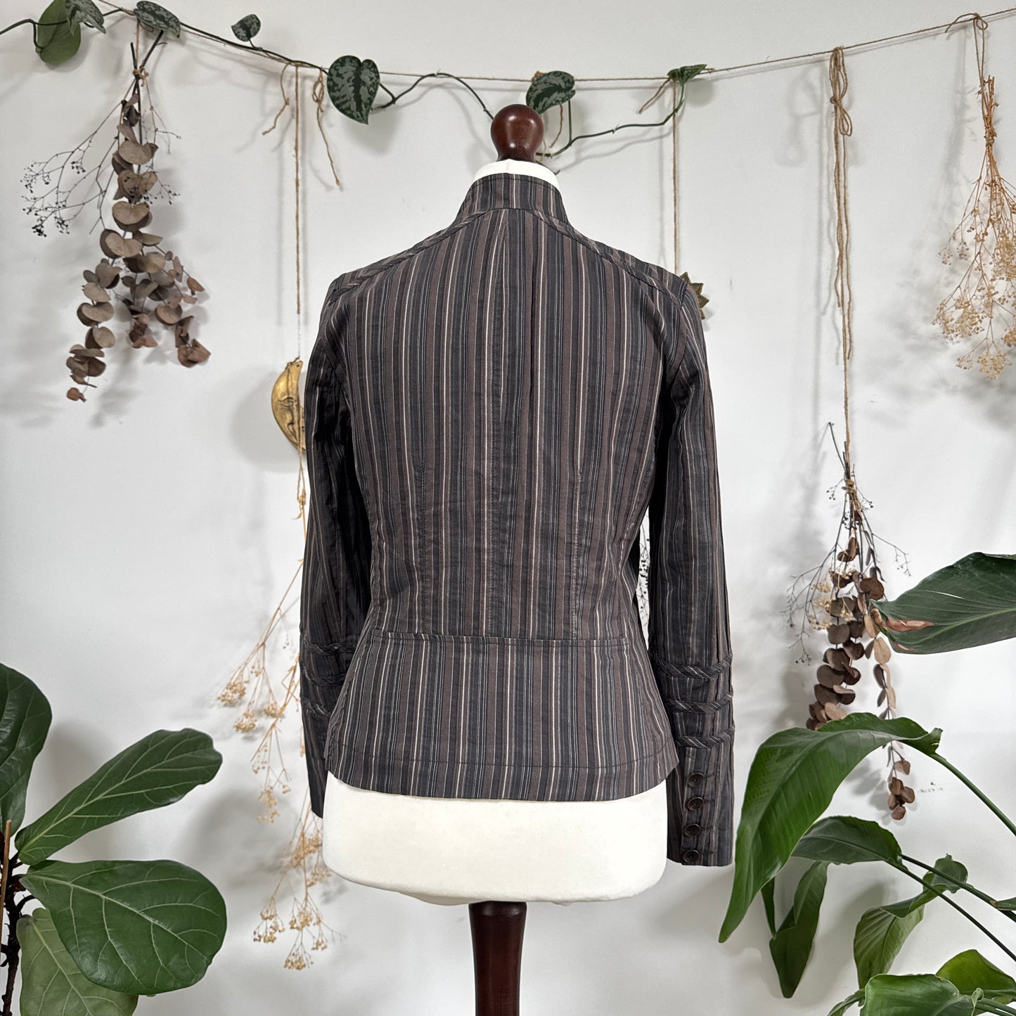 Striped jacket - size M