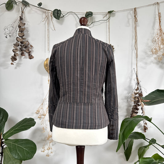 Striped jacket - size M