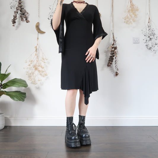 Black slinky dress - size S/M