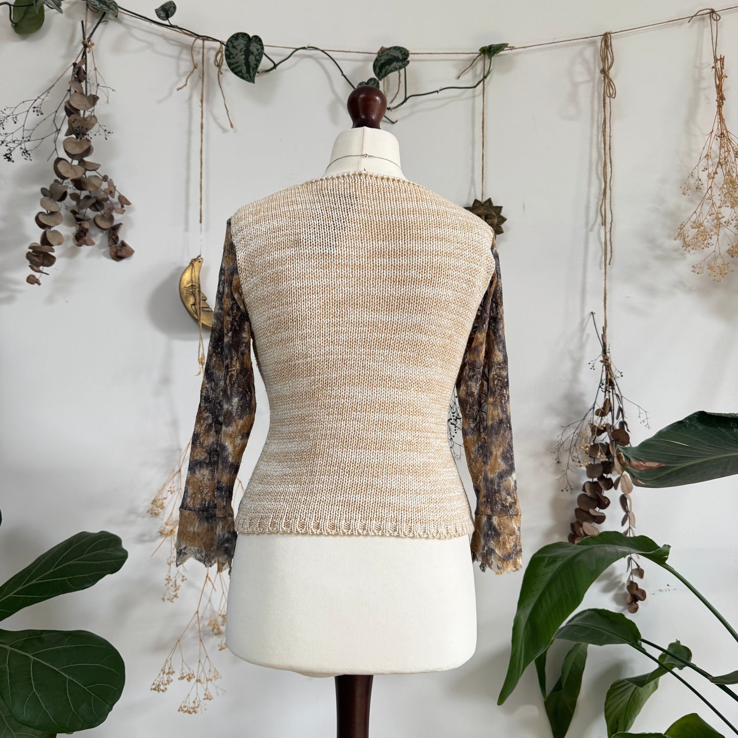 Knit mesh top - size M