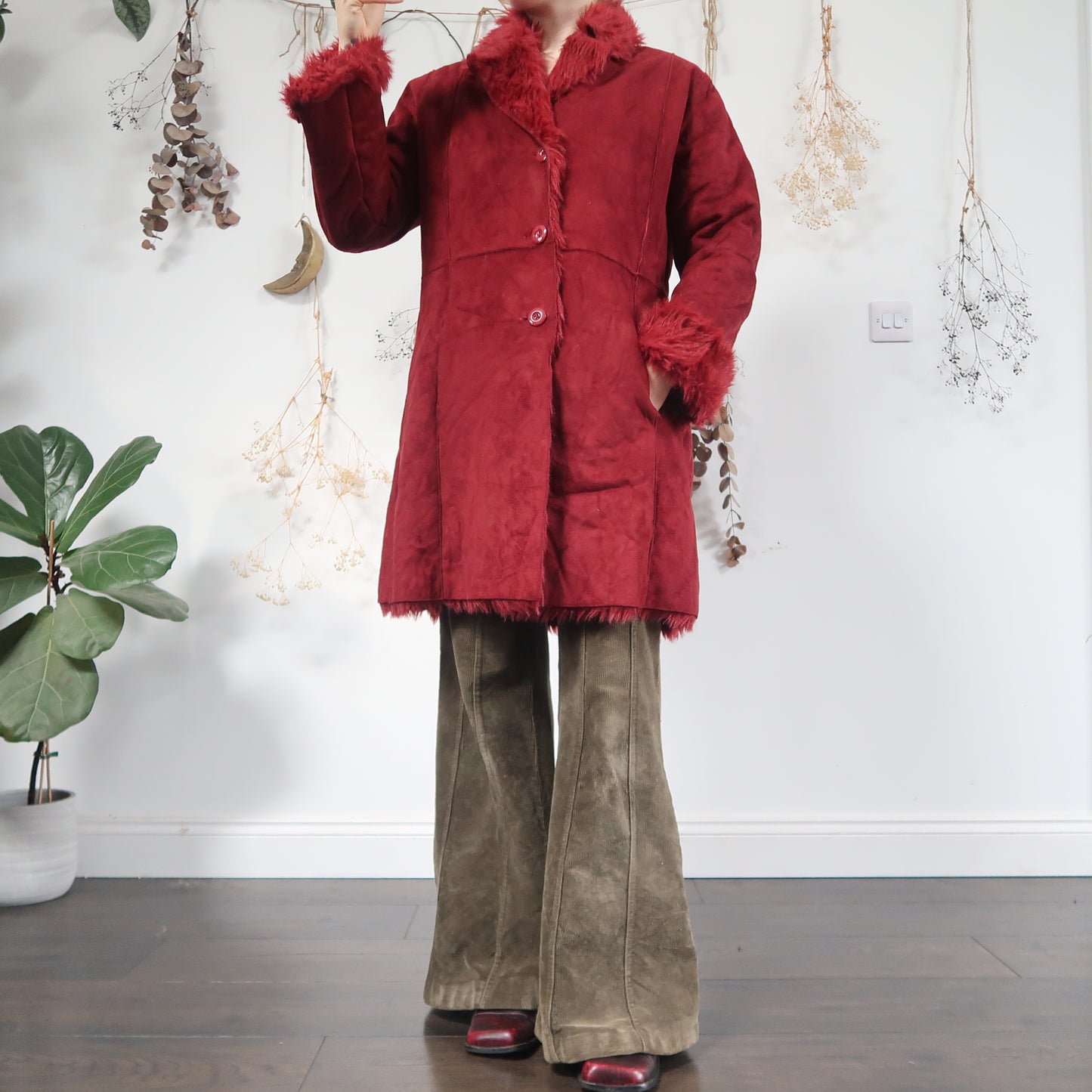 Red coat - size L