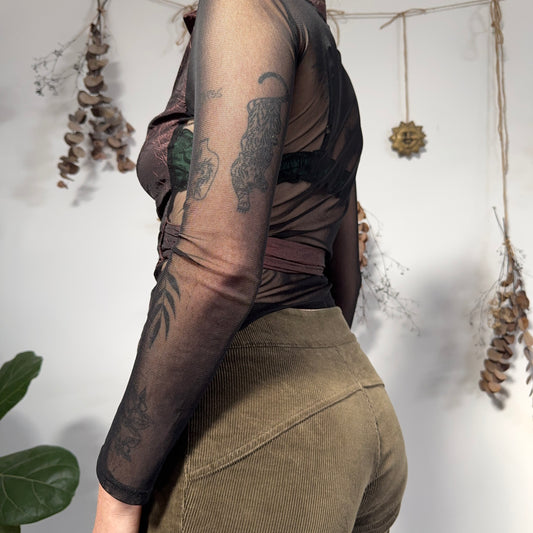 Wrap blouse - size M