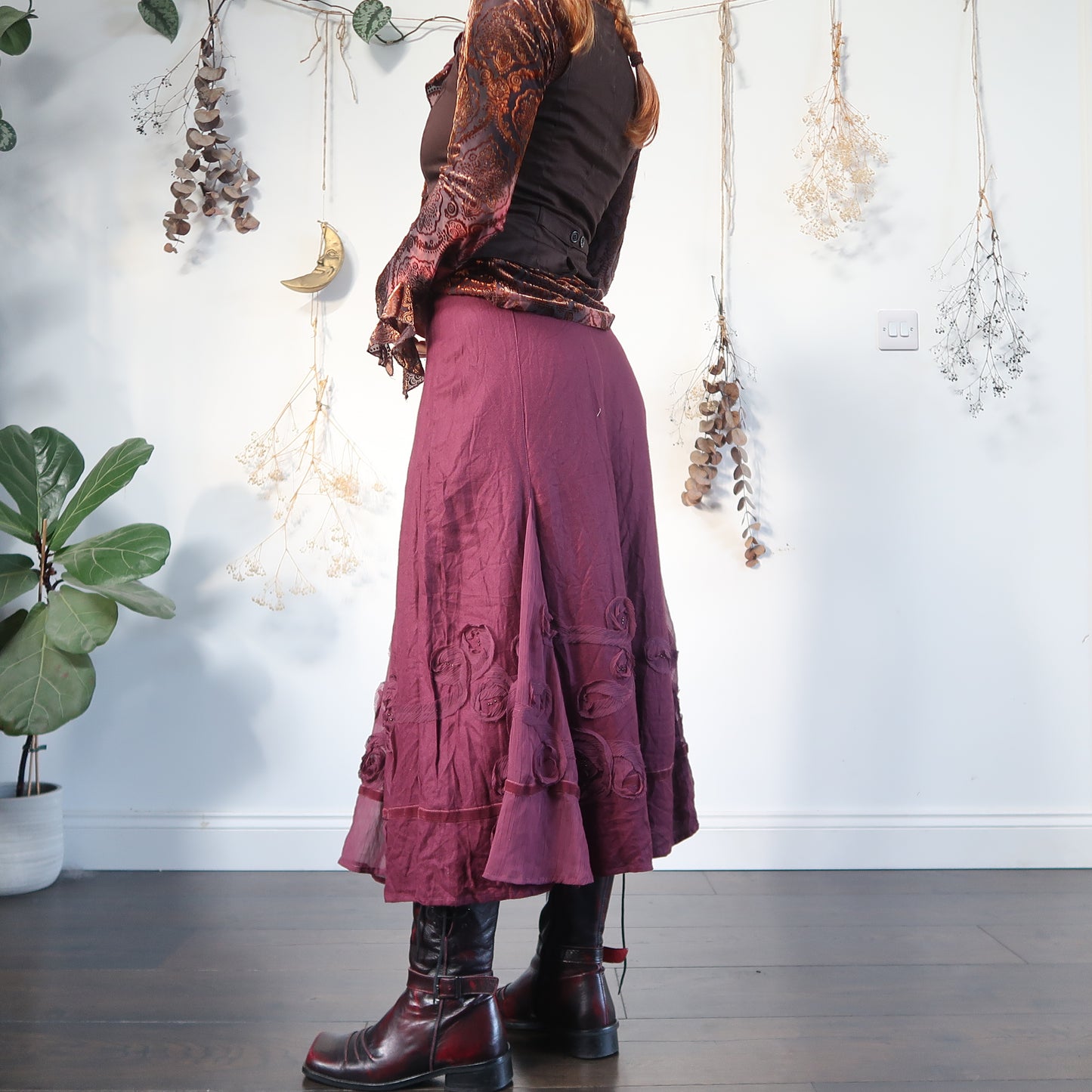 Purple skirt - size L