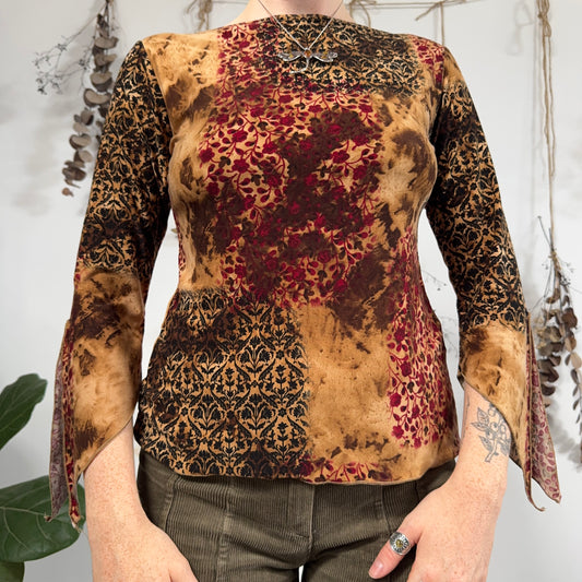 Earthy top - size M