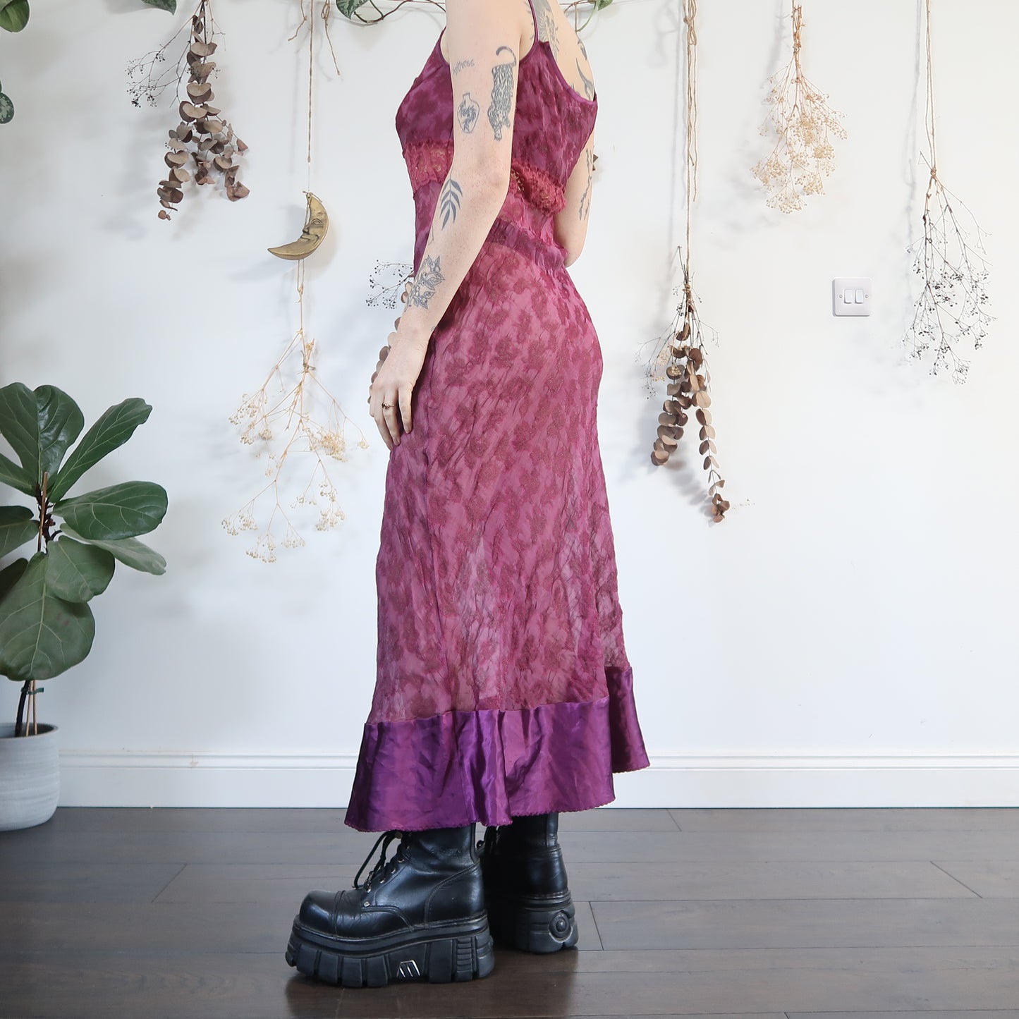 Purple dress - size S/M