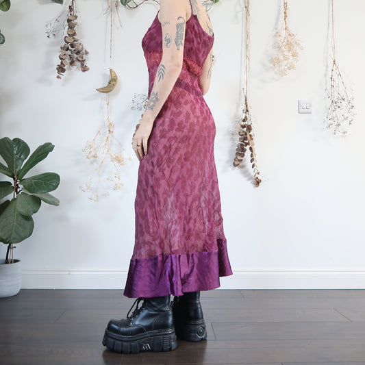 Purple dress - size S/M