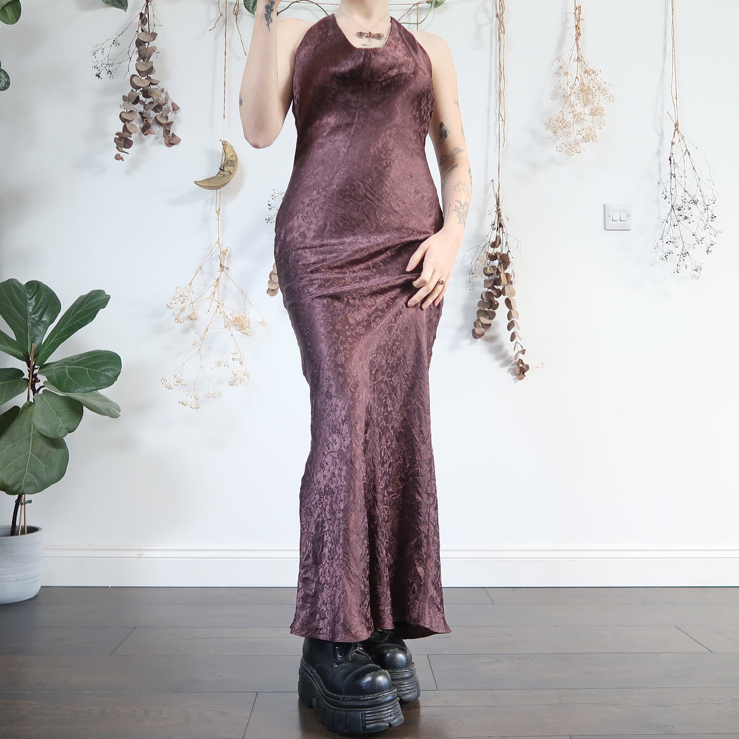 Halter gown - size S