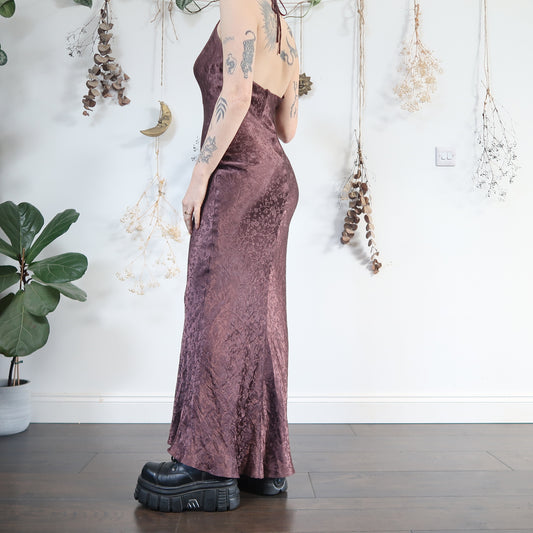 Halter gown - size S